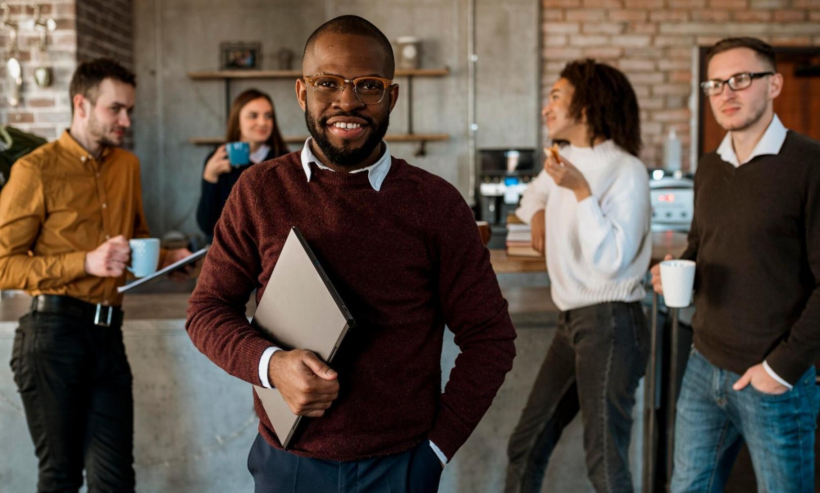 Professional investment strategy session with detailed market analysis and portfolio planning materials